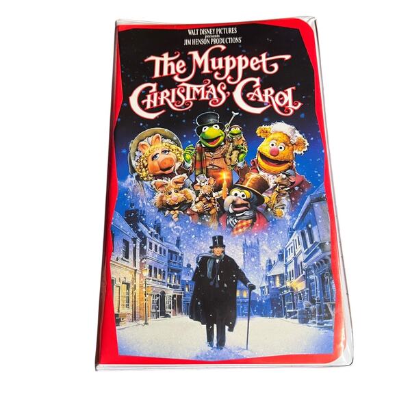 Jim Henson The Muppet Christmas Carol VHS 1993 Clamshell - Picture 1 of 11